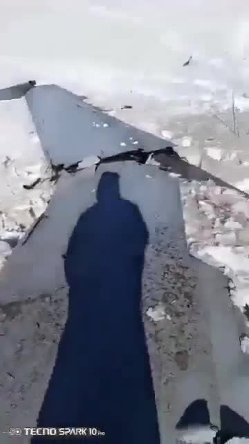   اولین تصاویر از سقوط پهپاد آمریکایی در افغانستان