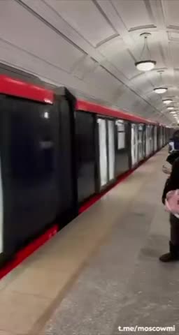   آزمایش حرکت قطار بدون راننده، در خط سبز متروی مسکو