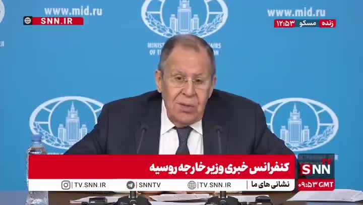   لاوروف: دولت ترامپ در مورد ایران قوانین بین الملل را زیر سوال برده است