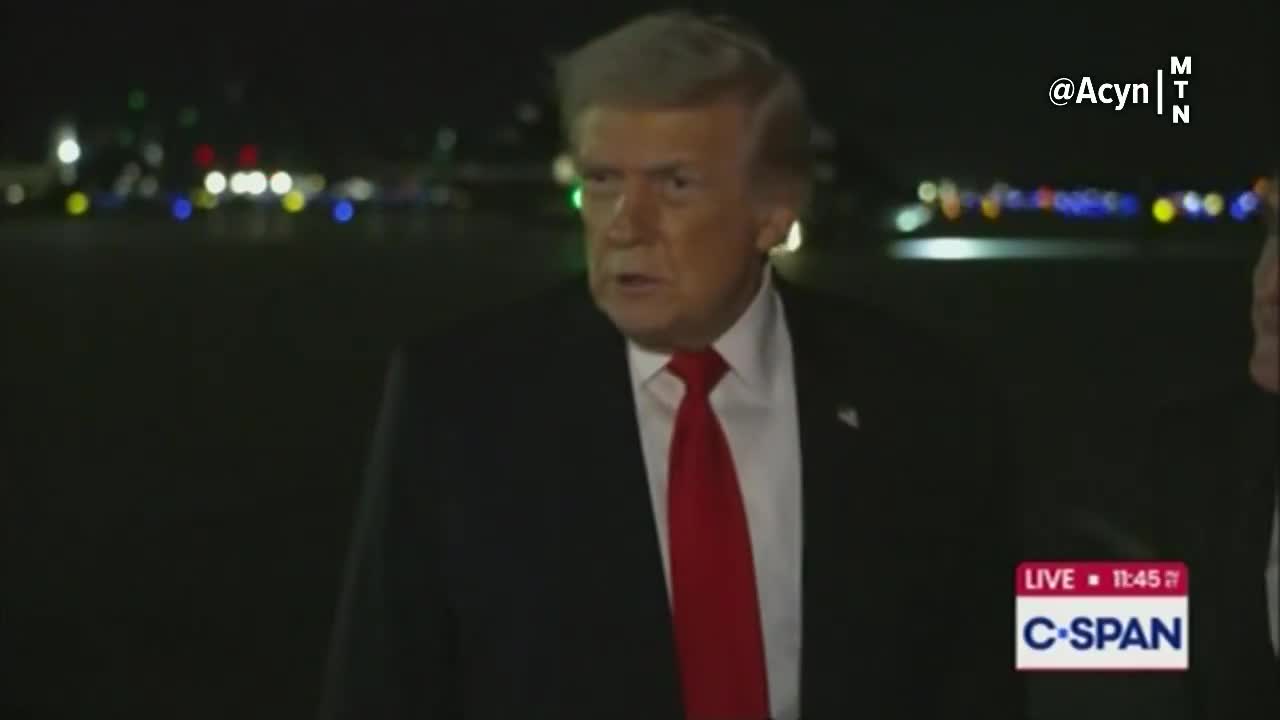   تهدید مکرون توسط ترامپ⁠: ماکرون به زودی خارج از دفتر ریاست جمهوری خواهد بود