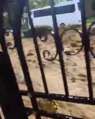   تصاویر تازه از سیل وحشتناک؛ خودروها مثل کاغذ جابه‌جا شدند!