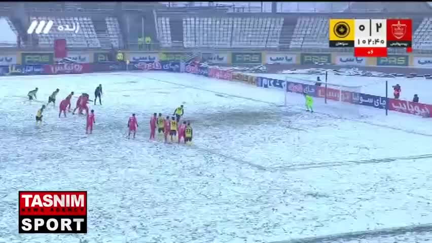   گل اول سپاهان به پرسپولیس توسط آلوز