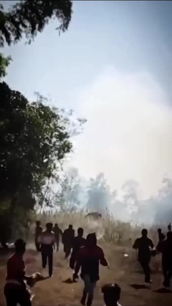   لحظه قتل عام مردم توسط فیل مست!