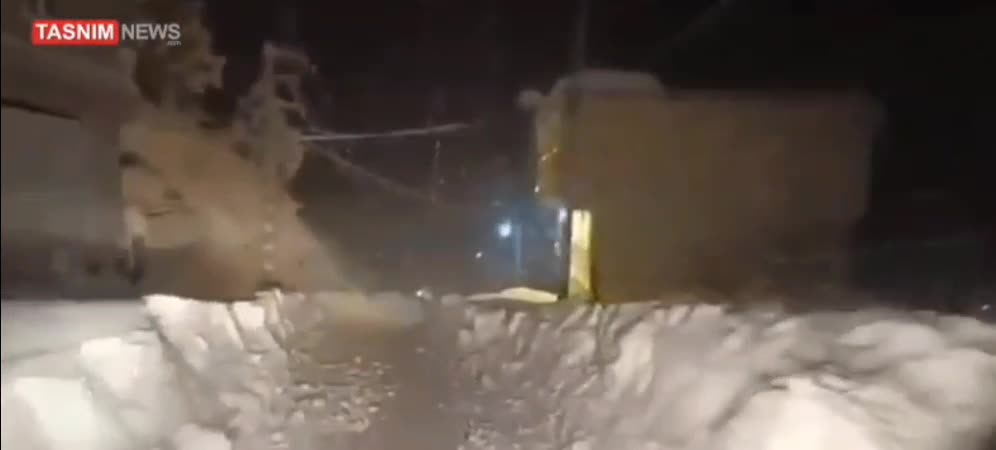   شهری که زیر برف گم شد