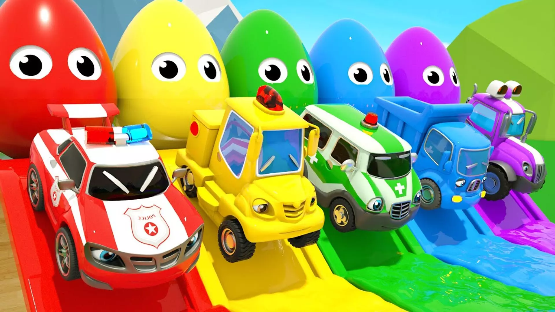 ماجراجویی با ماشین‌های رنگی: دنیای جذاب اسباب بازی‌های کودکانه