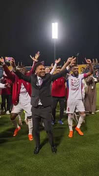   رقص دوباره ژوزه مورایس بعد از دومین قهرمانی در امارات