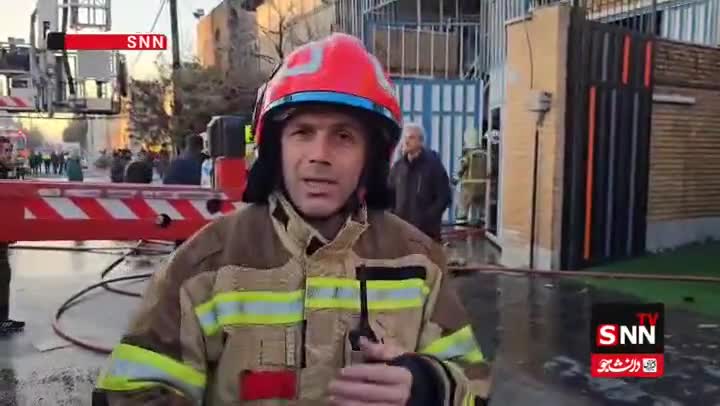   مهار آتش‌سوزی در کارگاه چاپ جاده مخصوص