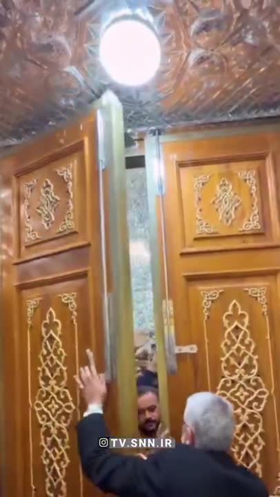   رونمایی از تاج طلایی ضریح امیرالمؤمنین حیدر کرار (ع)