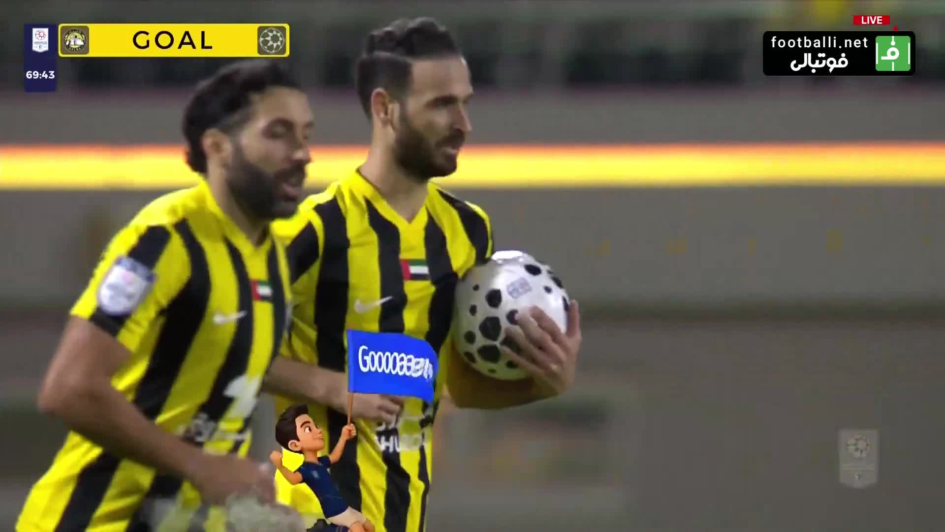   گل زیبای اتحاد کلبا به العین توسط احمد نوراللهی