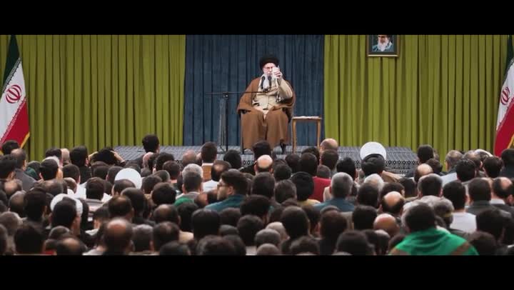   کلیپی که دفتر رهبری همزمان با تهدیدات نظامی آمریکا منتشر کرد