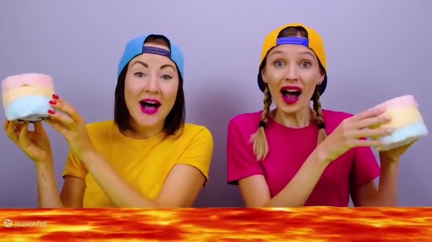 چالش غذایی رنگین: با اسمارتیزها به دنیای خوشمزه‌ها سفر کنید!