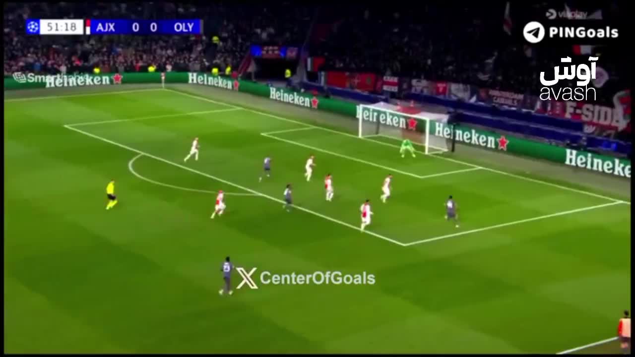   پاس گل مهدی طارمی در دیدار شب گذشته در لیگ قهرمانان اروپا