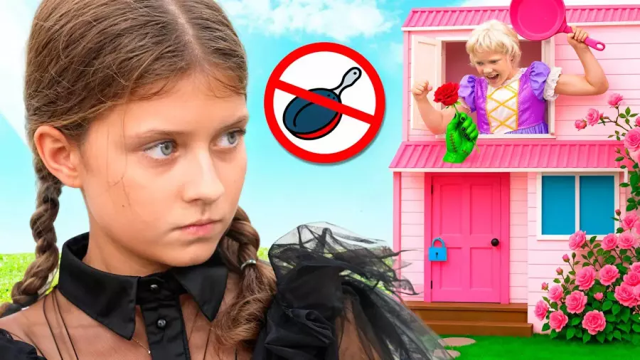 چالش خانه سیاه و صورتی با ایوا و دوستانش: کدام طرف برنده است؟