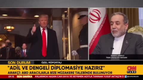   ادعای عراقچی در مصاحبه با CNN TURK: آمریکا هرروز برای ما واسطه می‌فرستد