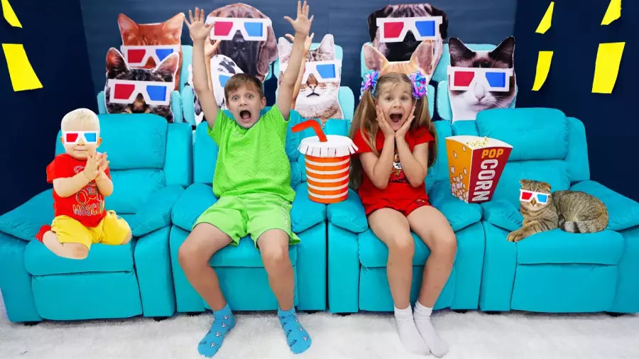 کودکان دیانا و روما: چالش‌های خنده‌دار در سینما!