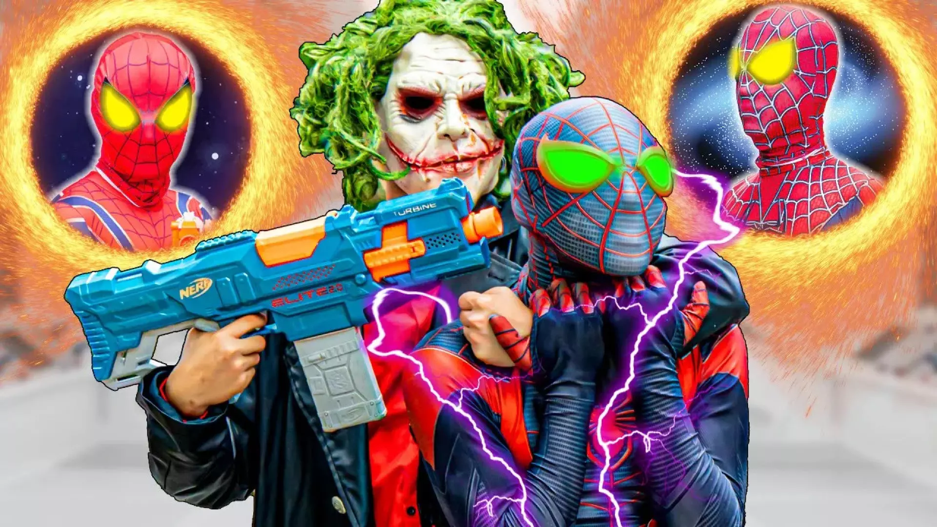 مرد عنکبوتی و اسپایدرمن: نبردی برای نجات در روز تولد!