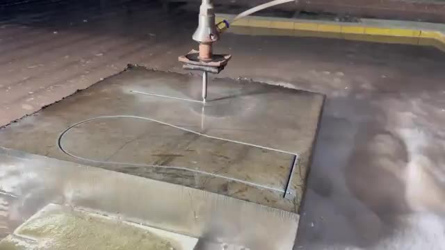 برش واترجت استيل 50 ميل