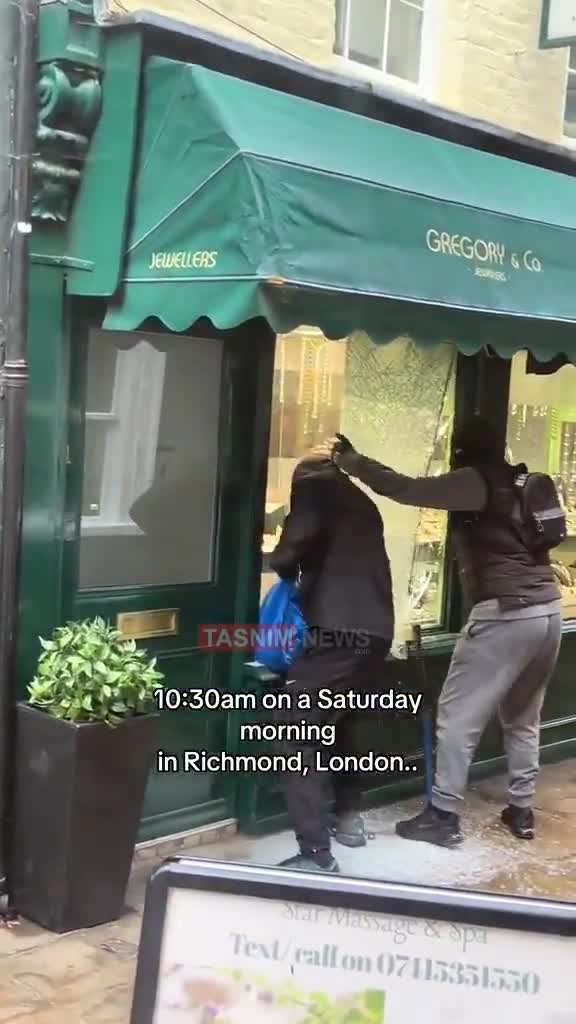   سرقت عجیب از یک جواهرفروشی در لندن