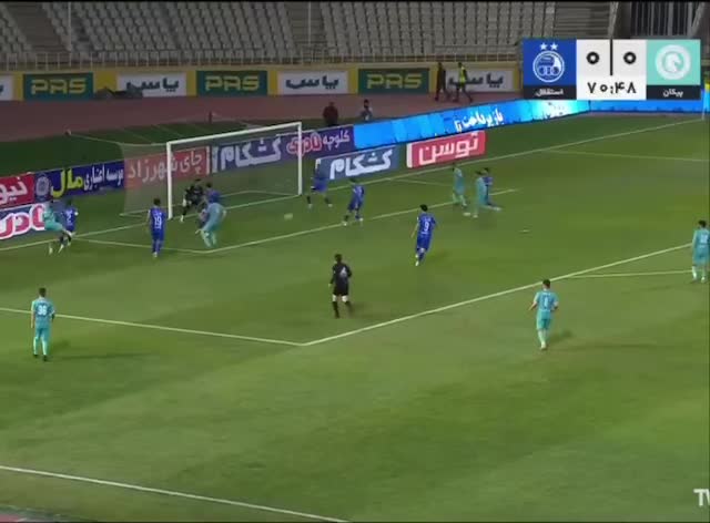   گل اول پیکان به استقلال توسط علی آزادمنش