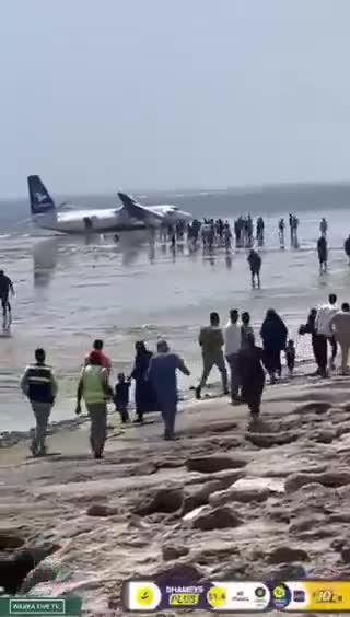   فرود سخت هواپیمای مسافربری در سومالی