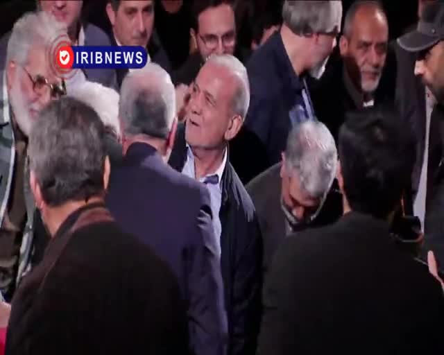   حضور مسعود پزشکیان در آیین پایانی جشنواره فیلم فجر