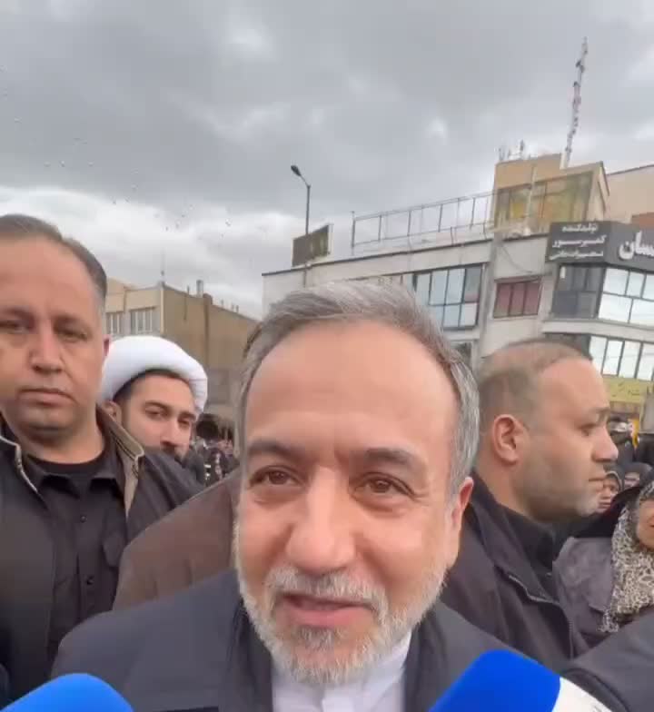   عراقچی: ما دلگرم به این حضور مردم در صحنۀ دیپلماسی حاضر می‌شویم