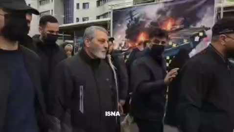   حضور سرلشکر موسوی در مراسم راهپیمایی ۲۲بهمن