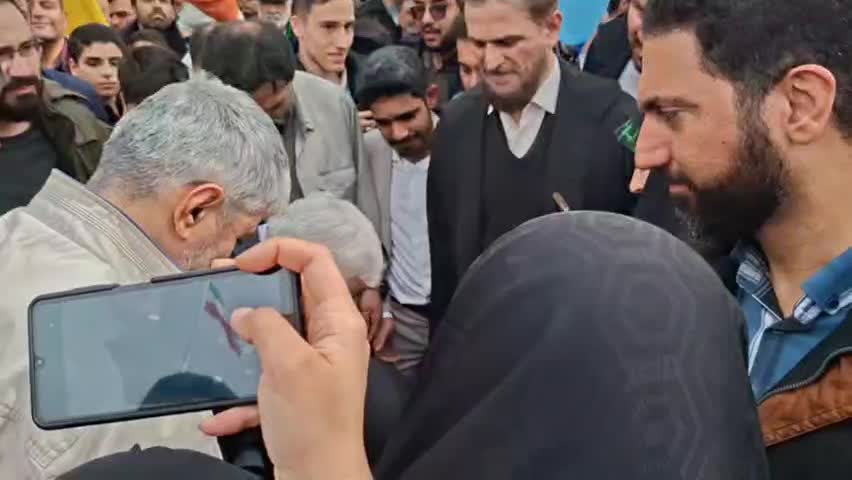   حضور سعید جلیلی در راهپیمایی ۲۲ بهمن