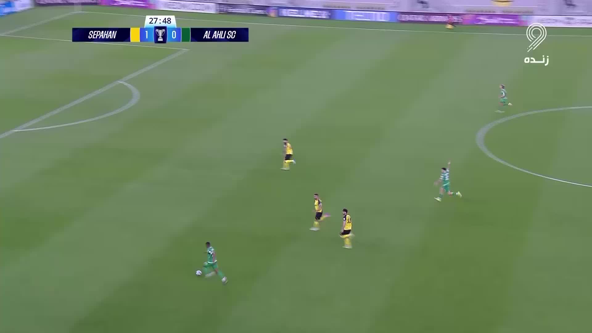   گل برای الاهلی روی یک ضدحمله سریع