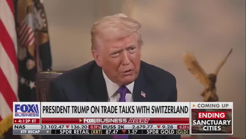   ترامپ: از نحوه صحبت کردن نخست‌وزیر سوئیس خوشم نیامد، تعرفه‌ها را ۹ درصد دیگر افزایش دادم