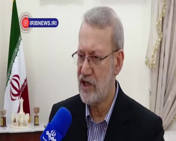  علی لاریجانی: هیچ نامه‌ای به آمریکایی‌ها ندادیم