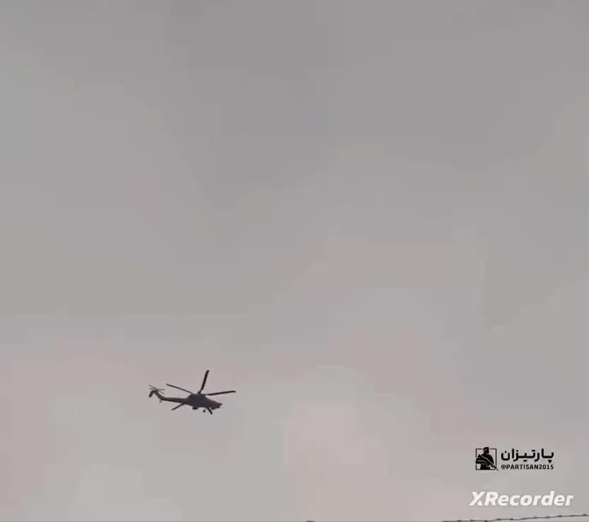   رویت مجدد بالگرد تهاجمی روسیه در آسمان تهران