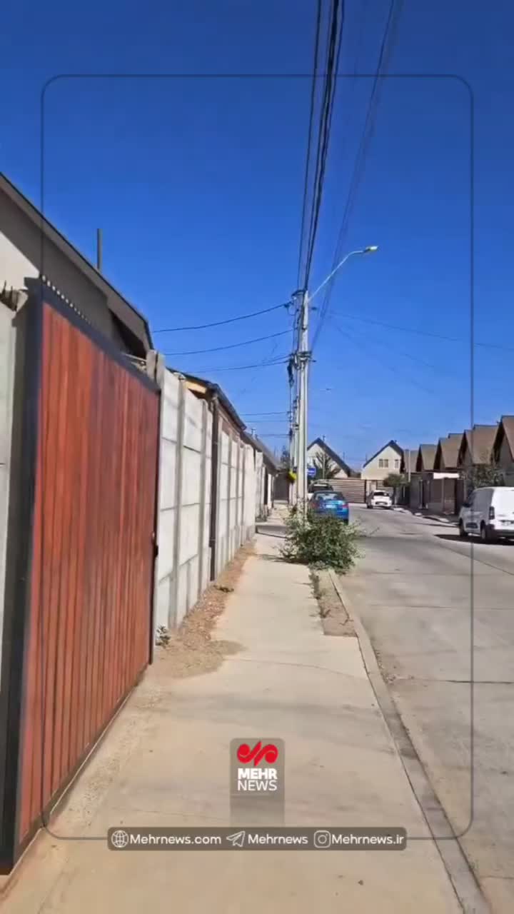   اولین تصاویر از زلزله ۶/۱ ریشتری در شیلی