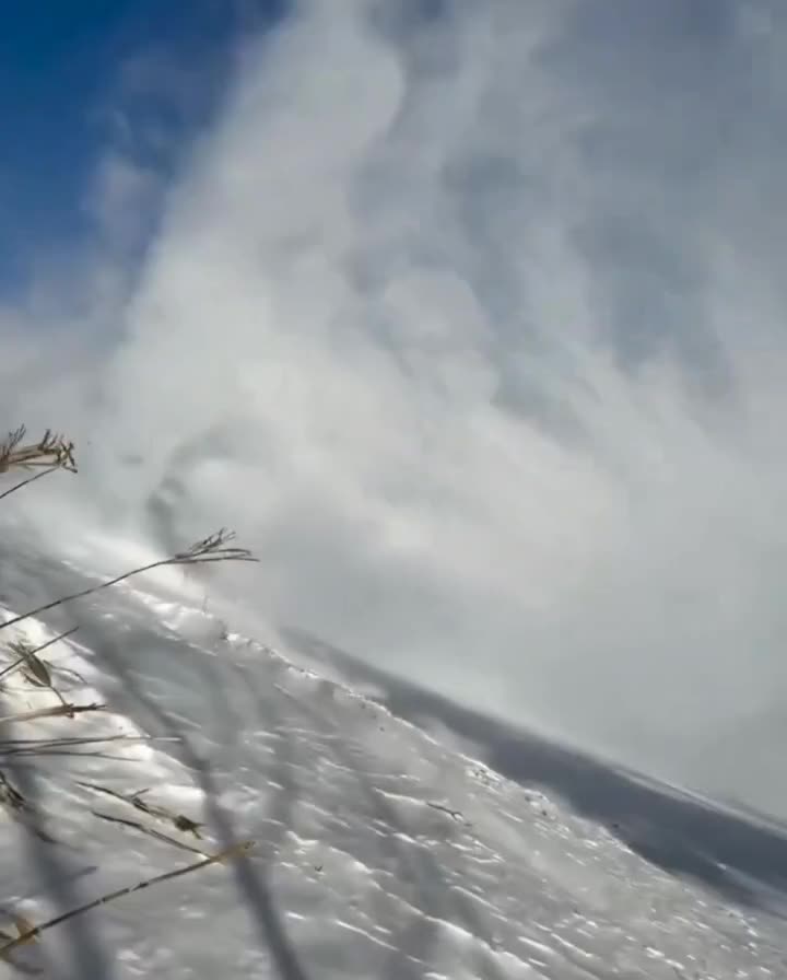   گردباد یخی در ژاپن