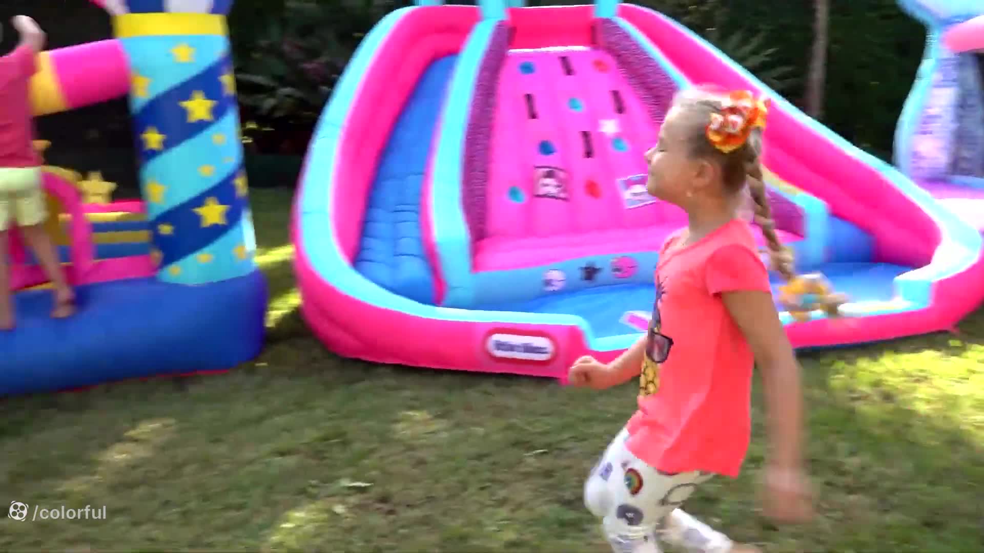 دیانا چگونه می‌خواهد با ترامپولین به آسمان برود؟