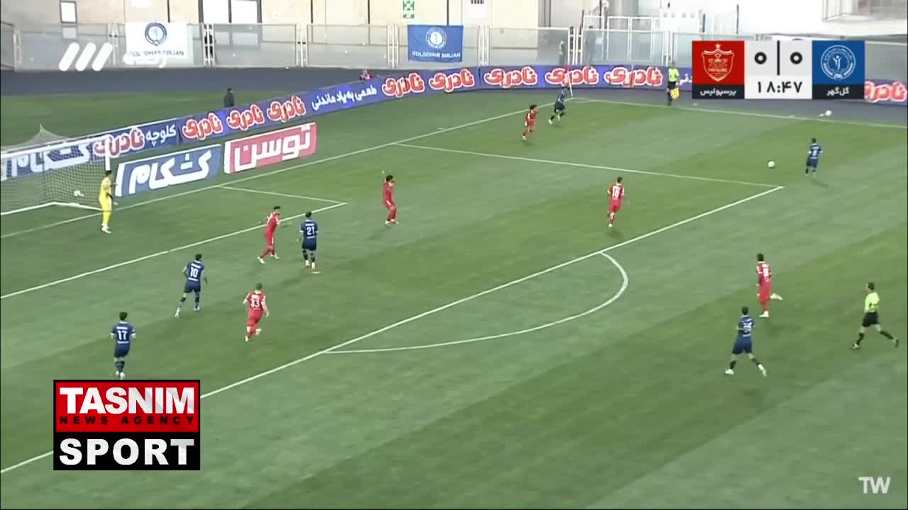   سوپر گل گل‌گهر به پرسپولیس توسط پوریا پورعلی