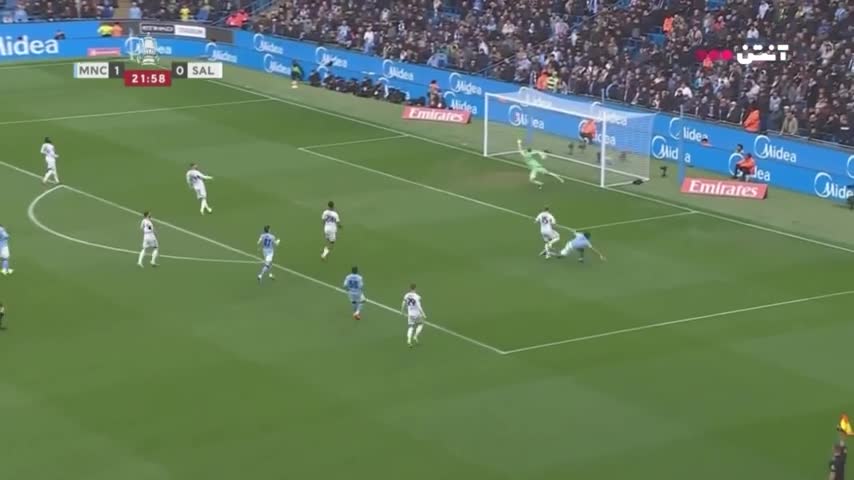 خلاصه بازی منچسترسیتی - سالفورد