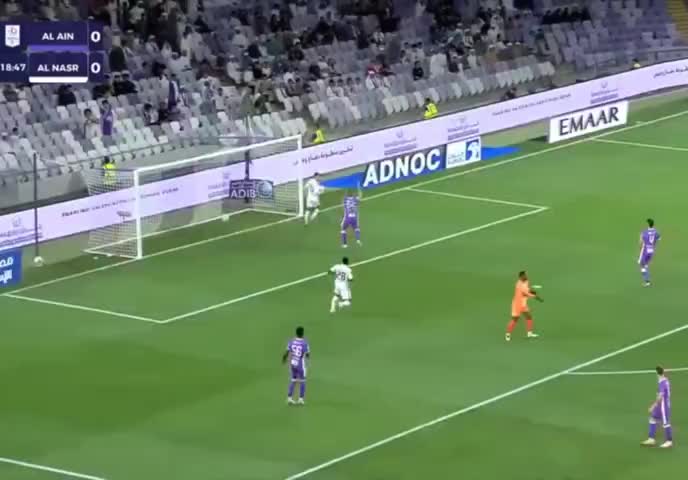 گلزنی مهدی قایدی برای النصر در دیدار امشب مقابل العین در لیگ امارات