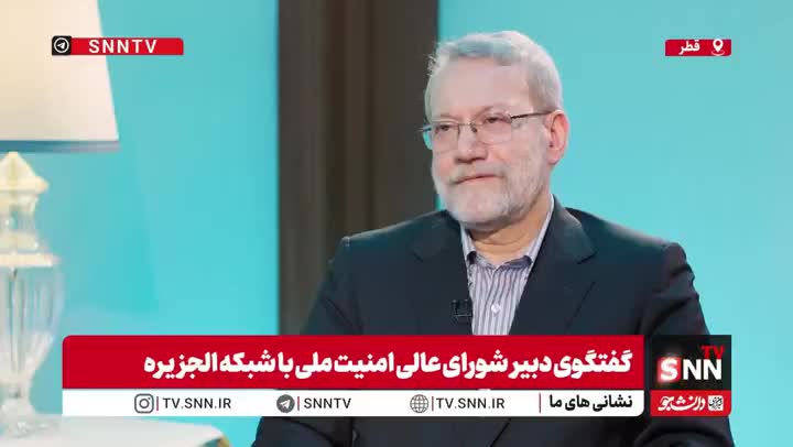   لاریجانی: هیچ پاسخی از آمریکا دریافت نکردیم و مذاکرات هسته‌ای همچنان ادامه دارد