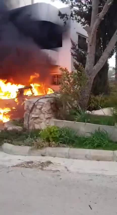 حمله پهپادی اسرائیل به خودرو در حانین لبنان با یک کشته