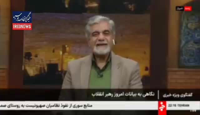   زاهد زاهدی تحلیلگر اجتماعی: فرمایش رهبری تهدیدی است در مقابل حجم تهدیدات آمریکا