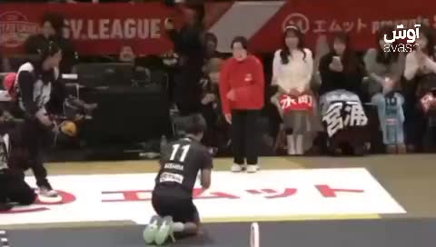   عذرخواهی جالب بازیکن والیبال ژاپن از حریف