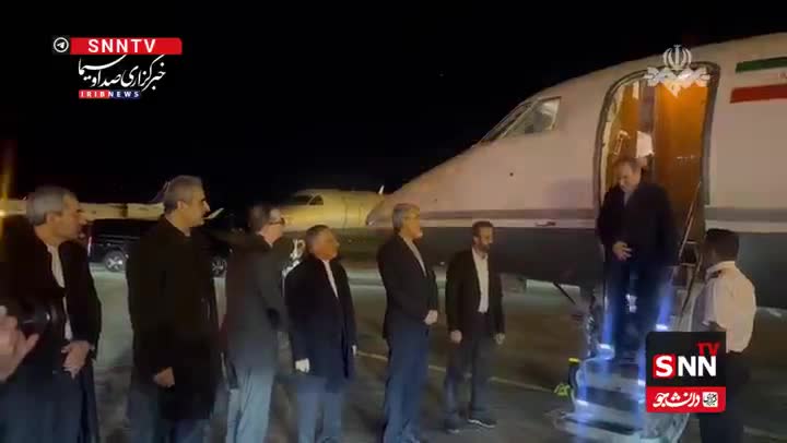   ورود عراقچی و هیئت همراه به ژنو