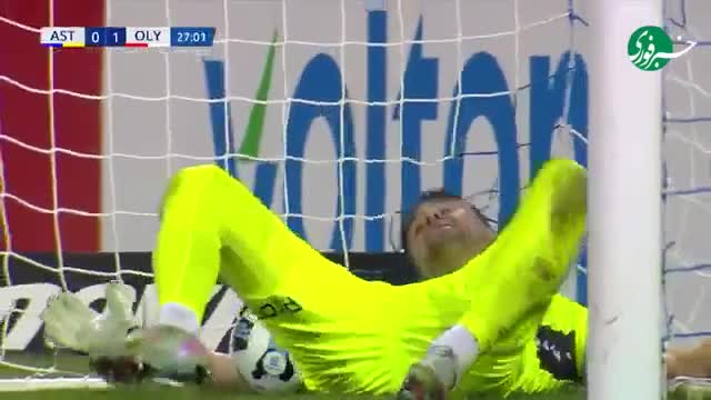   گلزنی مهدی طارمی در بازی امشب المپیاکوس مقابل آستراس