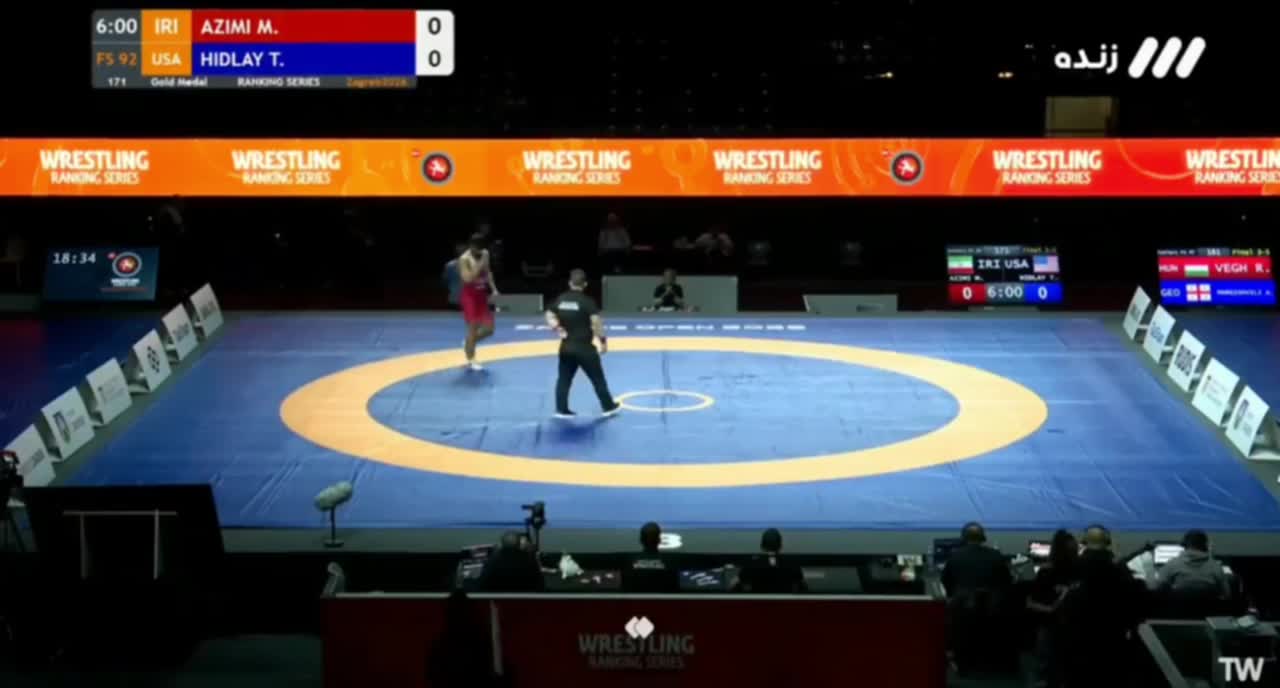   عظیمی طلایی شد