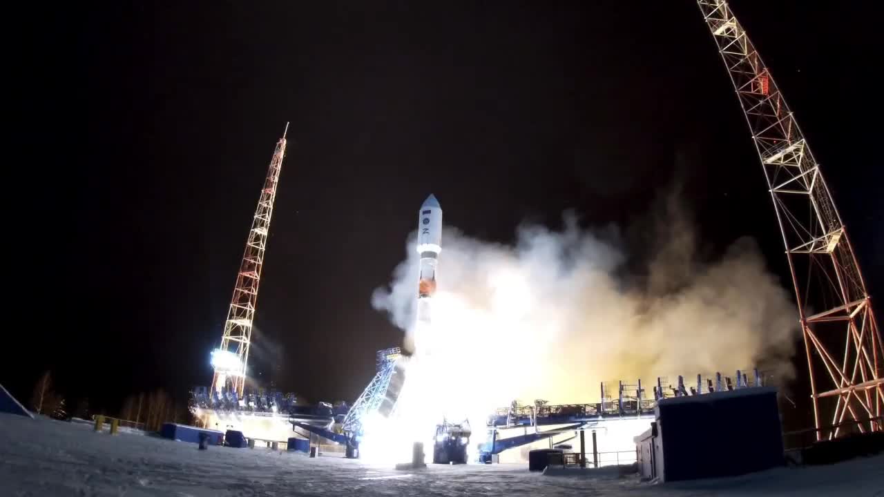   روسیه چند ماهواره نظامی به فضا پرتاب کرد