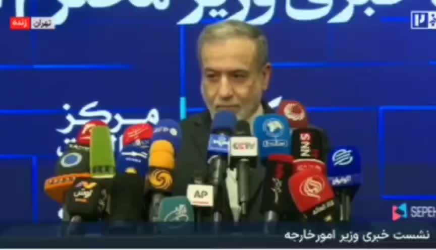   پاسخ عراقچی به سوالی مبنی بر گفته‌های ترامپ درباره دور اول مذاکرات