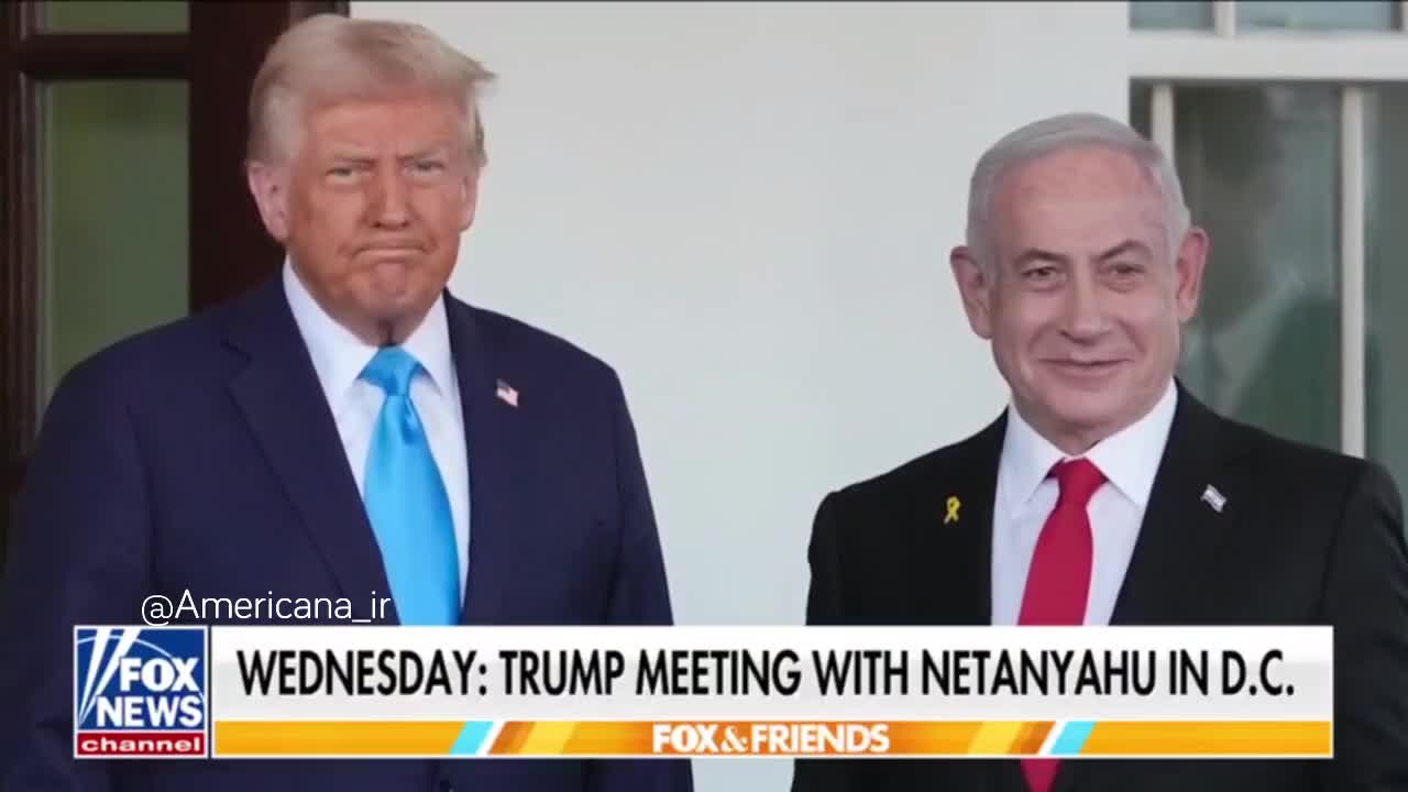   ادعای جدید فاکس نیوز در مورد دلیل دیدار چهارشنبه ترامپ و نتانیاهو