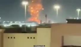   تصاویر از برخورد موفق موشک‌ها در عربستان