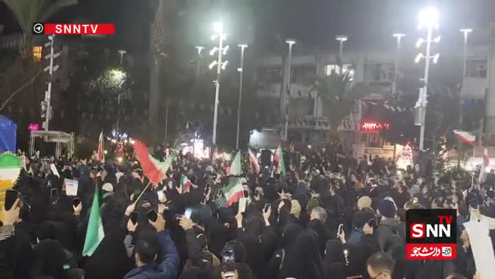   ندای دشمن شکن الله اکبر در میدان شهدای ذهاب رشت طنین انداز شد